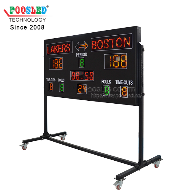 热销 6 英寸 Pcb 数字 LED 电子篮球记分牌